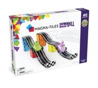 MAGNA-TILES Downhill Duo 40-Piece Magnetic Construction Set The Original Magnetic Building Brand