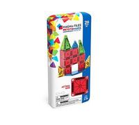 Magna-Tiles microMAGS 26-Piece Travel Magnetic Construction Set - Bold Colors, The Original Magnetic Building Brand