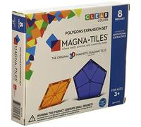 Magna-Tiles 15718 Polygons 8 Piece Expansion Set