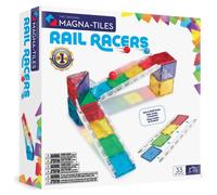 Magna Tiles Rail Racers 33 Piece Set The Original Magnetic Building Tiles