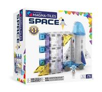 MAGNA-TILES Space 32-teiliges Magnetbauset - Die originale Magnetbaumarke