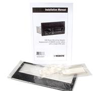 Magnadyne M99XXSDKIT Car Radio Mounting Kit 1.5 DIN to 1 DIN Adaptor (Black)