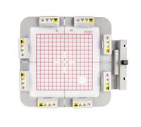 MagnaHoop Magnetic Embroidery Hoop for Poolin EOC06 Computerized Embroidery Machine,Sash Frame (5.5"x5.5" (140x140mm)+Bar Magnets)