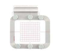 MagnaHoop Magnetic Hoop for Brother Innovis NQ1700E NQ1600E NQ1400E NQ3600D Dream Machine 2 VE2200 4000D 1500D V7 V5 VM5200 and Babylock, Metal Magnet Embroidery Machine Sash Frame (4x4-SA438M)