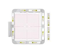 MagnaHoop Magnetic Hoop for Brother Quattro 6000D 6700D Innovis NV6700D 6750D VQ2400 XE1 XJ1 and Babylock Solaris Destiny Ellisimor, Metal Magnet Embroidery Machine Sash Frame (8x8-SA446MK)