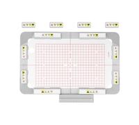 MagnaHoop Magnetic Hoop with Bar Magnets for Brother Innovis NQ1700E NQ1600E NQ1400E NQ3600D VE2200 4000D 1500D V7 V5 VM5200, Metal Magnetic Embroidery Sash Frame (6"*10" 160*260mm-SA441MK)