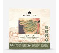 Magnani 1404 : ITALIA Watercolour Pad : 20 x 20cm : 8 x 8in : 300gsm : 140lb : 20 Sheets : Cold Pressed : Not