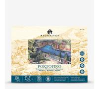 Magnani 1404 : PORTOFINO : Watercolour Block : 23 x 31cm : 9 x 12in : 300gsm : 140lb : 20 Sheets : Hot Pressed