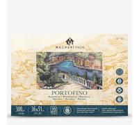 Magnani 1404 : PORTOFINO : Watercolour Block : 36 x 51cm : 14 x 20in : 300gsm : 140lb : 20 Sheets : Hot Pressed