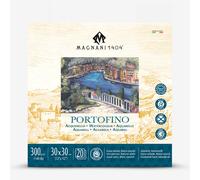 Magnani 1404 : PORTOFINO Watercolour Pad : 30 x 30cm : 10 x 10in : 300gsm : 140lb : 20 Sheets : Hot Pressed
