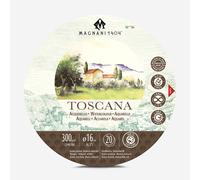 Magnani 1404 : TOSCANA : Watercolour Block : Round : 16cm Diameter : 300gsm : 140lb : 20 Sheets : Rough