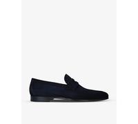 Magnanni Mens Magnanni Delos Suede Loafers Blue Eur 45 / 11 UK Men