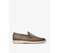 Magnanni Mens Magnanni Paraiso Tonal-Stitching Suede Loafers Grey Eur 44 / 10 UK Men