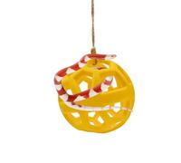 MAGNEECH Slim Snake Ball Python Accessories Reptile Climbing Ball Python Playground Climbing Toys (Yellow)