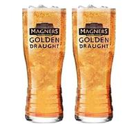 Magners Cider Golden Draught Pint Glasses CE 20OZ/568ml (Set of 2)