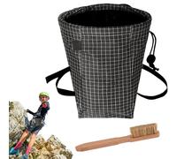 Magnesia Bag for Climbing in Block - Magnesia Gym Dust Bag | Magnesia for Climbing, Portable Accessories Bag for Gymnastics Halterphilia and Climbing On Ro