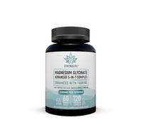 Magnesium 5-in-1 Capsules - 120 Capsules | 60-Day Supply | Glycinate, Citrate, Malate, Oxide, Lactate + Taurine | High Strength | Muscle, Energy, Sleep Support