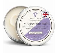 Magnesium Balm for Sleep & Restless Legs - Lavender Magnesium Body Butter with Grass-Fed Beef Tallow - Helps Relax Muscles & Support Deep Sleep - 100g