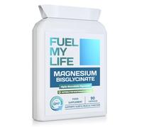 Magnesium Bisglycinate 500mg 90 Capsules - Extremely Bioavailable, High Absorption for Better Sleep, Muscle and Nerve Support - Magnesium Glycinate Vegetarian and Vegan Friendly - Made in the UK