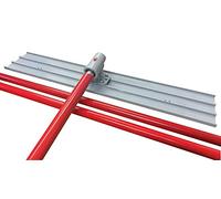Magnesium Bull Float 3ft or 4ft Options Imprinted Concrete Tools (4ft Magnesium Bull Float Kit with 3 Poles)
