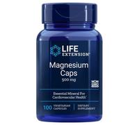 Magnesium Caps 100 Veg caps 500 Mg by Life Extension