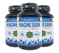 Magnesium Citrate |1820mg per dose | 300 Capsules | 10 Month's Supply | High Absorption | Calm Sleep | Supports Muscle & Bone Health | by Cvetita Herbal