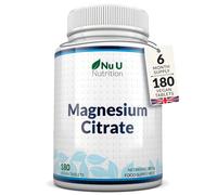 Magnesium Citrate 200mg 180 Tablets UK Made Money back Guarantee Nu U Nutrition