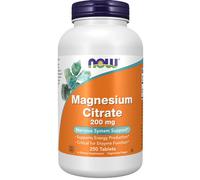 Magnesium Citrate 250 Tabs 200 mg by Now Foods