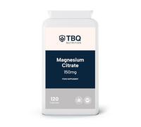 Magnesium Citrate 500mg | 120 Capsules | Provides 150mg Elemental Magnesium | Supports Muscle Function, Energy & Reduction of Tiredness | UK-Made Supplement