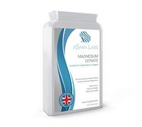 Magnesium Citrate 500mg 120 Capsules - Providing 150mg of Active Elemental Magnesium - High Potency - Easily Absorbable - Highly Bioavailable - UK Manufactured