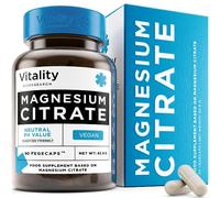 Magnesium Citrate Capsules, 360 mg Magnesium Citrate, Magnesium Supplements for Women & Men, Magnesium Supplements for Sleep, Muscle Cramp Relief, Boosts Metabolism, Vegan, 90 Magnesium Capsules