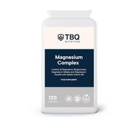 Magnesium Complex - 375mg Elemental Magnesium + Vitamin B6 - 120 Vegan Capsules | Bisglycinate, Malate & Taurate Blend | Supports Muscles, Bones & Nervous System | UK-Made