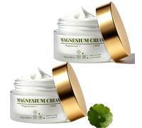 Magnesium Cream, Deep Hydrating Joint & Muscle Balm, Fast-Absorbing & Non-Greasy, Moisturizing Overnight Massage For Back, Neck, Hands, Knee，2