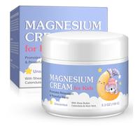 Magnesium Cream for Kids, Natural Magnesium Cream for Sleep with Shea Butter, Calendula & Aloe Vera, Apply to Legs, Arms or Chest, Easy To Absorb - 150g