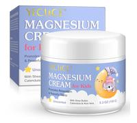Magnesium Cream for Kids, Relaxation & Relieves Stress- Topical Magnesium Cream with Soothing Lavender, Shea Butter, Vitamin E - for Babies, Toddlers & Juniors