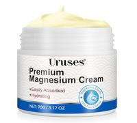 Magnesium Cream for Sleep & Leg Cramps - Natural Magnesium Butter, Muscle Pain & Relaxation | Hydrating Calming Cream, 90g