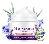 Magnesium Cream for Sleep-Magnesium Butter,Magnesium Cream for Restless Legs,Nighttime MagnesiumCream,Natural Ca-lm Balm with Magnesium for Leg Cramps,Muscle Rel-ief&Deep Nighttime Relaxation