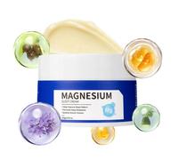 Magnesium Cream for Sleep - Magnesium Butter - Topical Magne_sium Cream for Restless Legs Syndrome Relief - Body Calm Crea_m with Magne_sium Chloride - Relieve Leg Cramps & Muscle Pain - 100g