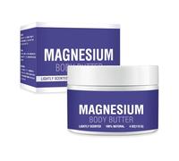 Magnesium Cream for Sleep,Magnesium Soothing Sleep Butter with Shea Butter,Topical Magnesium Cream to Support Sleep,Relief Leg Cramps,Recovery Muscles,For Men Women And Kids