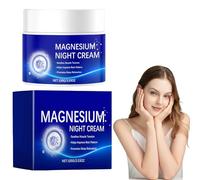 Magnesium Cream for Sleep, Magnesium Soothing Sleep Lotion with Vitamin E and Almond Oil,Topical Magnesium Cream for Relief Leg Cramps & Muscle Pain, Non-Greasy,100g (1)
