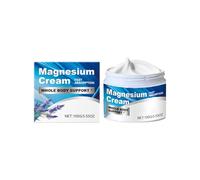Magnesium Cream - Quick Drying, Easy Absorbent, Relieves Muscle Tension, Topical Magnesium Cream for Feet, Good Night Lotion, Apply to Legs, Arms or Chest (1)
