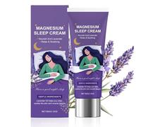 Magnesium Cream With Lavender Oil - Magnesium Butter For Restless Legs - Deep Hydration For Night Sweet Sleep - Daily & Nighttime Muscle Joints Care & Relax