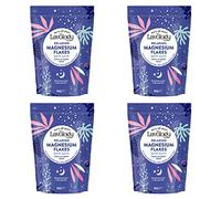 Magnesium Flakes Bath Salts by Lavology - 1kg x4 - All Natural Ingredients - Calming & Relaxing Bath Salts