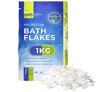 Magnesium Flakes for Bath - Pure Chloride Salt Foot and Muscle Soak, Relaxing Mineral Ritual After Workout, Mined in Germany from the Zechstein Seabed, MRS - 1 kg