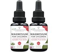 Magnesium for Kids Children & Baby 30ml | Supports Sleep & Relaxation, Helps Calm & Focus, Supplements for 0-11 Years | Bones, Teeth & Energy | Sugar & Flavouring Free UK Made Vegan (Pack of 2)
