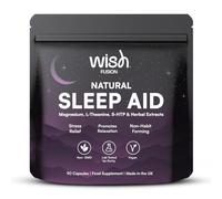 Magnesium for Relaxation & Sleep Support with L-Theanine & Herbal Extracts for Stress Relief, Restful Sleep Aid & Better Morning Energy, Non-Habit Forming, 90 Vegan Capsules