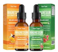 Magnesium Glycinate 120ml- Watermelon + Mango & Passion Fruit Flavour | Supa Supps Magnesium Glycinate 3-in-1 Complex | Fast Absorption, Premium Pure Formula, Easy-to-Take Supplement for Daily Balance