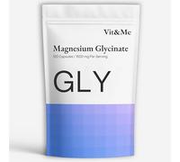 Magnesium Glycinate 1500mg - 300mg Elemental Magnesium - 120 Vegan Capsules - Pure Magnesium Bisglycinate, Fully Reacted, Chelated & High Absorption - No Fillers, Not Buffered - UK Company