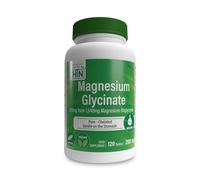 Magnesium Glycinate 200mg from 1,540mg Fully Reacted Chelated Magnesium Bisglycinate | High Absorption | Relaxation & Nerve Function Supplement | Non-GMO 120 Coated Tablets | by Health Thru Nutrition