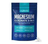 Magnesium Glycinate 3-in-1 Complex 2000mg | Magnesium Glycinate, Malate & Citrate with Vitamin B6 | 120 Capsules - 2 Months Supply | High Absorption